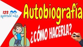 ¿CÓMO hacer una AUTOBIOGRAFÍA Vídeo para niños [upl. by Kcirdehs567]