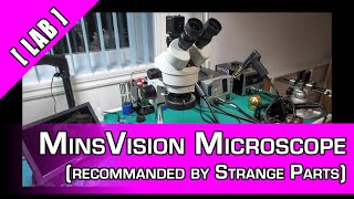 The Lab MinsVision Trinocular MicroScope from Strange Parts [upl. by Beller]