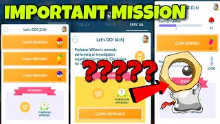 How To Complete Special Research Lets GO In Pokemon Go gaming trending viral [upl. by September]