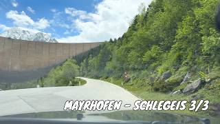 Mayrhofen to Schlegeis  Stausee  Alpenstrasse driving pt 33 [upl. by Mullac534]