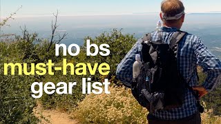 Best Hiking Gear  The HikingGuy 10 Essentials [upl. by Issiah]