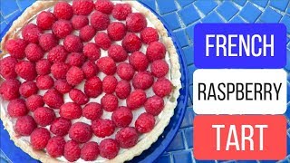 Making French Style Raspberry Tart [upl. by Maillij868]