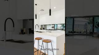 Pure white high gloss kitchen cabinet for Australia Market [upl. by Labotsirhc]