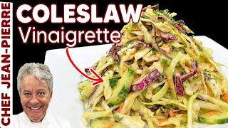 Classic Vinaigrette Coleslaw  Chef JeanPierre [upl. by Melc]