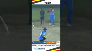 Cricket never looked this good 159 in 52 balls by Yash⚡🔥 RecordBreaker YashSmashes MorningMagic [upl. by Melar111]