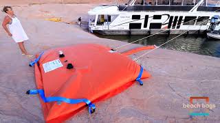 Beach Bags Anchors Overview Instructional Video  How To Anchor A Houseboat On Lake Powell [upl. by Wilfreda]