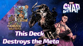 This deck literally DESTROYS the meta  Marvel SNAP Gameplay amp Deck Highlight [upl. by Joashus]