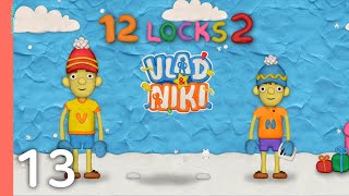 Vlad amp Niki 12 Locks 2 Level 13 Walkthrough RUD Present [upl. by Nnahgiel590]