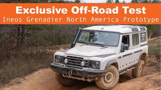 Ineos Grenadier Exclusive NA First Overland Drive Prototype [upl. by Ayhdiv776]