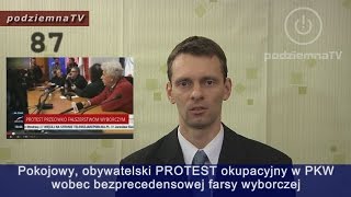 Robią nas w konia Wybory i PROTEST obywatelski w PKW 87 [upl. by Mixam]