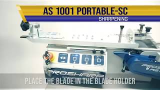 AS 1001 PORTABLESC – Sharpening [upl. by Carpet419]