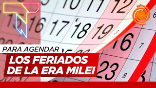 Calendario de feriados 2024 cuántos findes largos habrá y cuál será el quotsuper feriadoquot de seis días [upl. by Nyleaj286]