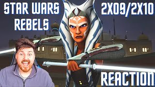 Star Wars Rebels 2X09 amp 2X10 Reaction Stealth StrikeThe Future of the Force [upl. by Telrats]