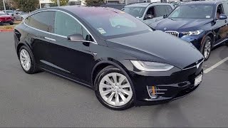 2018 Tesla Model X 75D Sport Utility Santa Rosa Rohnert Park Petaluma Sebastopol Windsor Cotati [upl. by Delbert]