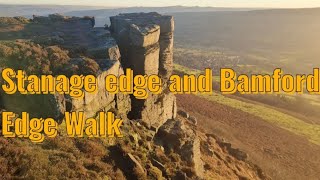 Stanage Edge and Bamford Edge walk [upl. by Yeslehc]