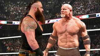 Goldberg vs Braun Strowman Match [upl. by Eelyma506]