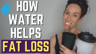 Drinking Water For WEIGHT LOSS  4 Reasons Why Its a MUST [upl. by Orabla768]