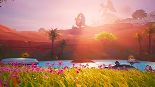 The Oasis Morning  Fortnite Ambience [upl. by Anyek826]