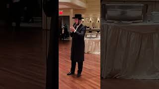 Motty Ilowitz gramen on his song Three Years Old at a Mitzvah Tantz [upl. by Micro634]