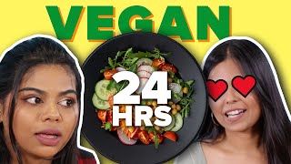 NonVegetarians Try Vegan Food For 24 Hours  BuzzFeed India [upl. by Busey]