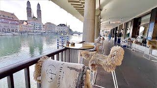 HOTEL STORCHEN LOBBY VISIT REVIEW  WEINPLATZ ZURICH SWITZERLAND EUROPE [upl. by Aridaj]