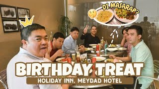 BIRTHDAY TREAT  HOLIDAY INN MEYDAN HOTEL RIYADH KSA  Nhico Mhogs Vlog [upl. by Asena]