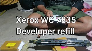 Xerox WC developer refillwc 75xx wc 8xx [upl. by Nakashima]