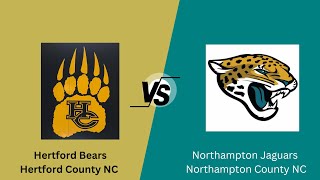 Big Sports High School Showcase Hertford County Bears vs Northampton County Jaguars  Varsity Boys [upl. by Baudin]