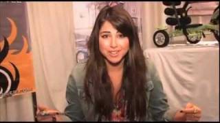 Daniella Monet  Mobo Cruiser at Kids Choice Awards 2011 [upl. by Ddart]