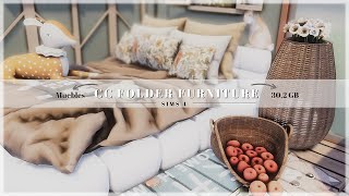 ☁️ CC FOLDER Muebles  Furniture 302 GB agosto  Los Sims 4 Contenido Personalizado [upl. by Mayda]