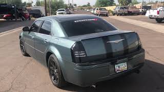 2005 Chrysler 300 with straight 3 inch piping [upl. by Nasah]