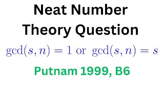 Putnam 1999 B6 A Neat Number Theory Question with a Clever Solution [upl. by Kcirtapnaes382]