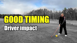 Good timing will give you a powerful impact on the upswing… [upl. by Arodal]