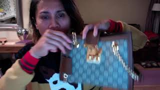 Explaining Gucci Padlock small GG shoulder bag [upl. by Eaneg628]