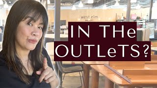 West Elm Outlet Shopping [upl. by Leboff]