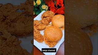 Crispy zinger burger recipe [upl. by Swee393]