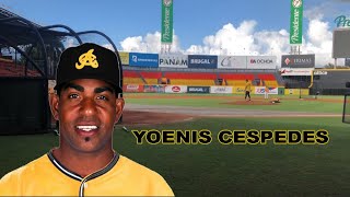 Yoenis cespedes  Live BP  Águilas Cibaeñas [upl. by Morrissey416]