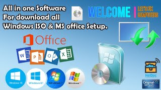 Download Window ISO File amp MS Office in Single click windows7 windows10 windows11 msoffice 🔥 [upl. by Ailak]