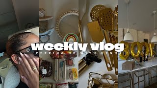 WEEKLY VLOG  MOVING PT 1  WE HIT 300K  AMAZON HOME FINDS  APPOINTMENTS  HYGIENE SHOPPING  MORE [upl. by Herrera]