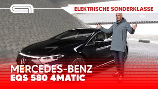 Mercedes EQS rijtest de BESTE elektrische auto [upl. by Otrebmuh919]