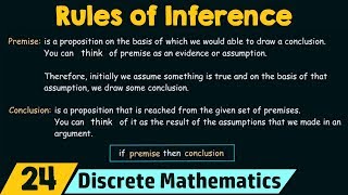 Rules of Inference  Basic Terminology [upl. by Thalia]