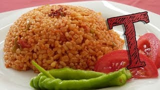 Bulgar Wheat Pilaf Recipe  Bulgur Recipe  Wheat with Tomatoes  Healthy Rice Recipe [upl. by Alamac688]