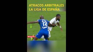 arbitros ATRACAN la ligasantander para favorecer al realmadrid siempre penaltis mbappe [upl. by Hiroshi860]