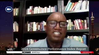 Sandile Swana on the 2024 Governance Performance Index report [upl. by Aurore]