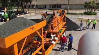 Olympus Pugmill system 1 bin 200tph producing cold mix asphalt 5182187676 2of4 [upl. by Dlanar]