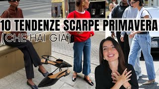 10 TENDENZE SCARPE PRIMAVERA ESTATE 2024 che hai già nellarmadio [upl. by Savdeep]