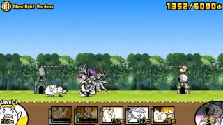 Battle Cats Beast Bones Farming Stage Ghostlight Gardens [upl. by Littman579]