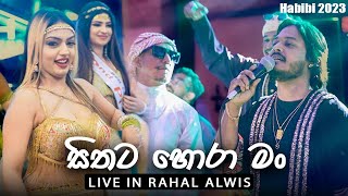 🔴 Sithata Hora Man සිතට හොරා මං Rahal Alwis Live in HABIBI 2023  VIRASH PRODUCTION  OLDS [upl. by Ameg]