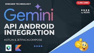 How to integrate Gemini API in android Android App Kotlin Jetpack ComposeMVVM [upl. by Westphal97]