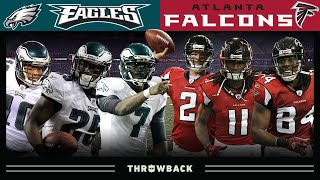 Vick amp the Dream Team Visit ATL Eagles vs Falcons 2011 Week 2 [upl. by Adnuahsal229]